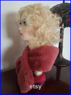 Hand Painted Gloria Mannequin Head Refurbished