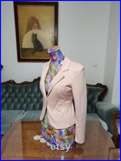 Handmade Floral Mannequin Torso- French style Wasp Waist- Paper Mache -Dress Form- Tailor dummy- Bust- Shop Display