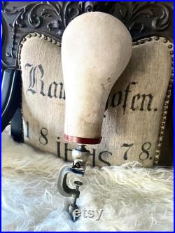 Hat Stand millinery, 1900 Antique, mannequin head