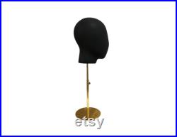 Hats Display Caps Display Adjustable Black Base Black Color Female Mannequin Head Bree