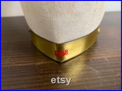 Head Torso German Wig Hat Stand Display Mannequin Needle prick Linnen Vintage