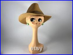 Head hat model Twiggy 70 original vintage
