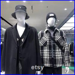 High Quality Teenage Male Female Full Body Mannequin,Clothing Shop White Dress Form Model,Window Dress Form Dummy Clothing Display Model