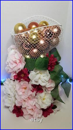 Holiday Dress Form Tree Tabletop Mannequin Dress Form Floral Wire Mannequin Salon Décor Room Décor Bridal Shower Decoration