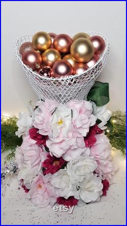 Holiday Dress Form Tree Tabletop Mannequin Dress Form Floral Wire Mannequin Salon Décor Room Décor Bridal Shower Decoration