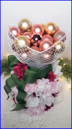 Holiday Dress Form Tree Tabletop Mannequin Dress Form Floral Wire Mannequin Salon Décor Room Décor Bridal Shower Decoration