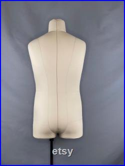 Iminera ALEX Soft fully pinnable professional male dress form mannequin torso tailor dummy