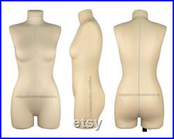 Iminera DIANA RELIEF Soft fully pinnable professional female dress form mannequin torso tailor dummy