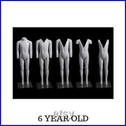 Invisible Ghost Children's Mannequin with Rolling Base Ages 2T-12T GHK