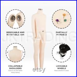 JKCrafts Professional Children Dress Form Boy or Girl Kids Dressmaker Model Dummy Dummies Dressmaking Mannequin Sydney