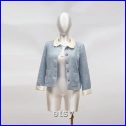 Jelimate Female Plus Size Mannequin Dress Form,Fully Pinnable Satin Curvy Female Mannequin Torso,Women Bbl Mannequin Clothing Display Model