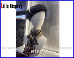 Jewelry display Hats Display Hijab Display Pinnable Sewing Female Mannequin Head with Shoulders Cecilia