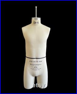Juno NS, FCE 36 Male Professional Model Mannequin, Neck-Suspended, Short Legs, Fixed Shoulders, Detachable Arms