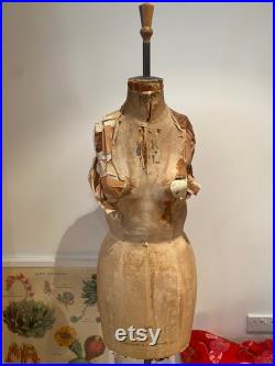 Kennett and Lindsell Ltd Vintage Torso Mannequin Dress Making Dummy
