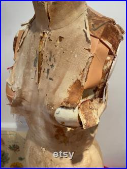 Kennett and Lindsell Ltd Vintage Torso Mannequin Dress Making Dummy