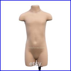 Kids Mannequin Soft fully pinnable professional child dress form with anatomic detailing tailor dummy