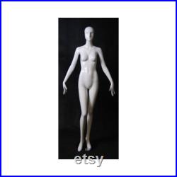 Ladies Full Body Glossy White Abstract Women's Full Body Mannequin XD11W