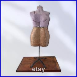 Late 1800s adjustable dressmaker form