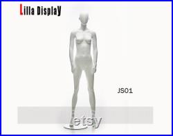 Lilladisplay white matte color straight pose sports athletic female mannequins JS01