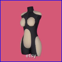 Lingerie and corsets soft sewing mannequin full kit