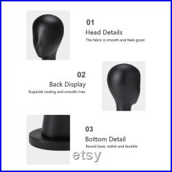 Luxury Adult Female Mannequin Head Bust,Wig Head Dress Form Display Manikin,Hat Jewelry Headband Display Head Form,Window Display Dummy Head