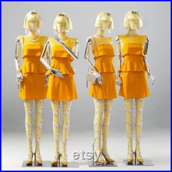Luxury Female Mannequin Torso Model Display Dress Form,Half Body Colorful Velvet Mannequin Torso,Gold Hand Removable Mannequin Head For Wigs