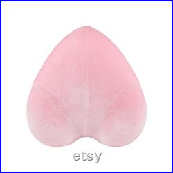 Luxury Velvet Pink Hip Mannequin,Female Suede Underwear Torso Dress Form, Heart-shaped Display Model,Sexy Bust Form for Bar Pants