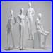 Luxury White Fiberglass Full Body Mannequin 1pcs Female Dress Form Display,Manikin Torso Stand for Retail Clothing,with removable high heel