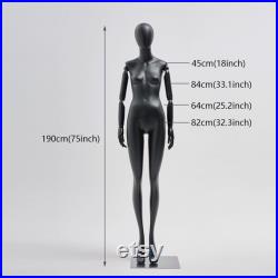 Luxury Window Adult Full Body Female Mannequin ,Black Lacquered FRP Mannequin,Full-body Wedding Window Sitting Model Props Shot Dummy