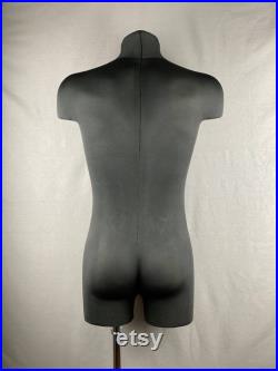 MAN Dress Form with anatomic shape Soft fully pinnable professional Male mannequin with sport figure Tailor dummy