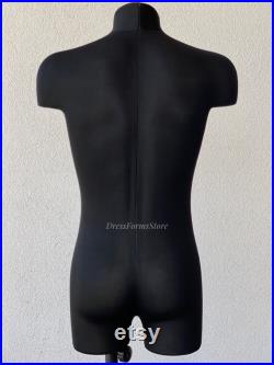 MAN Dress Form with anatomic shape Soft fully pinnable professional Male mannequin with sport figure Tailor dummy