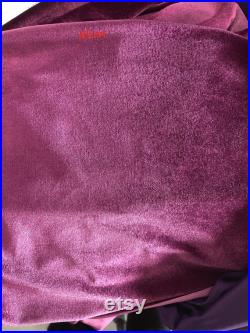 M L Size Clothing Display Purple Velvet Female Mannequin Dress Form Emily
