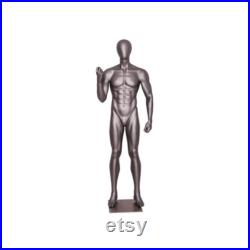 Male Fitness Athletic Exercise Workout Mannequin Gym Mannequin in Bicep Curl Pose JSM04