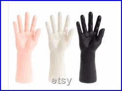 Male Hand Display One Right Men Mannequin Display Gloves, Rings, Wristwatch Male Hand Display One Right Men Mannequin Display Gloves, Rings, Wristwatch
