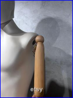 Male Mannequin With Wooden Sleeves, High Quality Male Full Body Mannequin