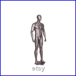 Male Muscular Fitness Athletic Exercise Workout Gym Mannequin with Base JSM03