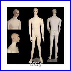 Male Realistic Flexible Bendable Mannequin