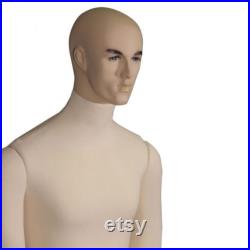 Male Realistic Flexible Bendable Mannequin