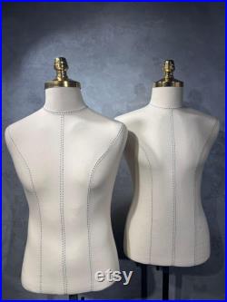 Male Rehearsal Mannequin with Professional Guide Lines,Tailor Mannequin with needle insertion