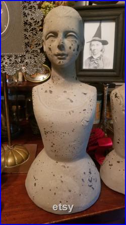 Mannequin Bust, Santos, Shop Display, Jewelry Holder, Necklace Holder, Bust, Statue