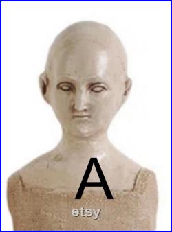 Mannequin Bust, Santos, Shop Display, Jewelry Holder, Necklace Holder, Bust, Statue