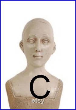 Mannequin Bust, Santos, Shop Display, Jewelry Holder, Necklace Holder, Bust, Statue