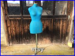Mannequin Dress Form French Mid Century Cleo Paris Vintage Tailors Dummy or Dress Makers Form Shop Display, Found And Flogged