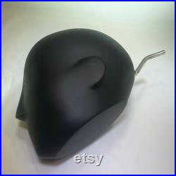 Mannequin Head Androgynous Vintage Display Manikin Dummy Metal Neck Rod