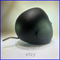 Mannequin Head Androgynous Vintage Display Manikin Dummy Metal Neck Rod
