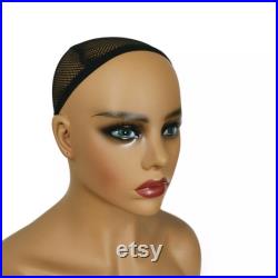 Mannequin Head With Shoulders Mannequin Head For Wig Mannequin Head For Jewelry Mannequin Stand
