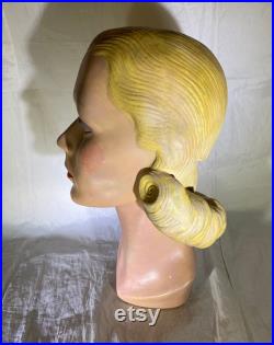 Mannequin Head c. 1940s