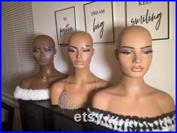 Mannequin Head with Makeup