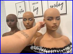 Mannequin Head with Makeup