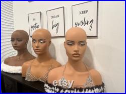 Mannequin Head with Makeup